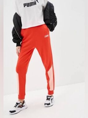 Brand New Puma Track Pants with Side Panels